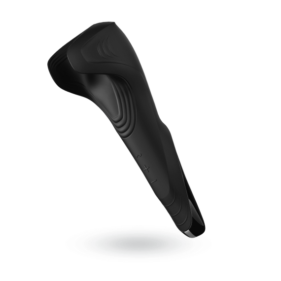 Ергономічний мастурбатор для чоловіків із вібрацією Satisfyer Men Wand, чорний sexstyle | Зображення 2