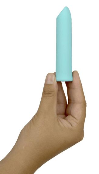 Вибропуля S Pleasures Velvet Bullet Candy Turquoise Sex Aura | Зображення 3