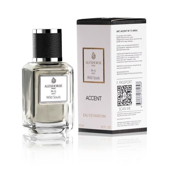 Парфумована вода для чоловіків Alex Horse Wild Souls ACCENT  50 ml AA-015