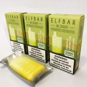 Elf Bar BC5000 смак Ананас Кокос (Pineapple Coconut)