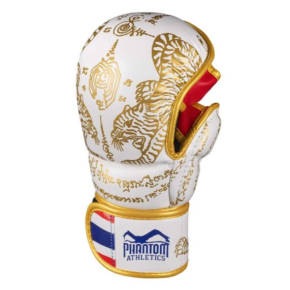 Рукавиці для ММА Phantom Muay Thai White Gold S/M (капа в подарунок) | Зображення 2