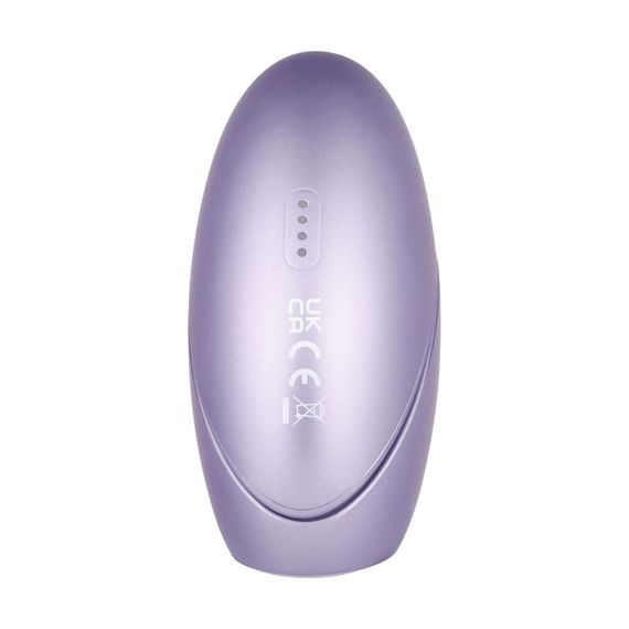 Вакуумний кліторальний стимулятор Svakom Pulse Galaxie Metal Lilac – стимулятор і зоряний проєктор в одному | Зображення 7