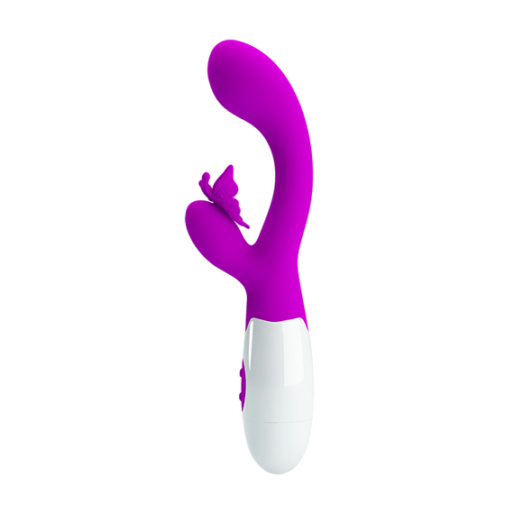 Вибратор - Pretty Love Butterfly Kiss Vibrator Purple Sex Aura | Зображення 3