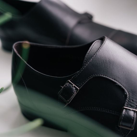 Коричневі чоловічі монки Ікос 42 розмір - справжній чоловічий стиль! | Зображення 3