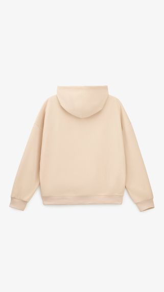 Худі однотонний чоловічий GENUA G01223-0007 M Бежевий shop (2000999394430) | Зображення 3