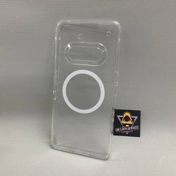 Чохол Wlons Hybrid протиударний PC+TPU для Nothing Phone 3A MagSafe Прозорий