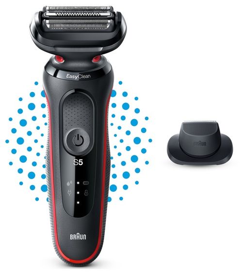 Електробритва Braun Series 5 51-R1200 Black/Red | Зображення 1
