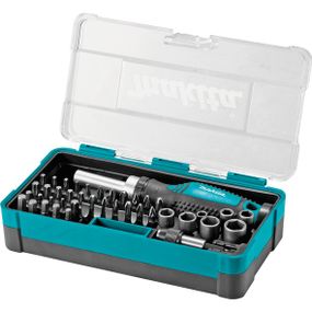 Отвертка реверсивная с набором бит (47 предметов) Makita B-36170
