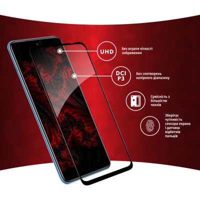 Стекло защитное Intaleo Full Glue Xiaomi Poco M5S (1283126545153) | Зображення 2