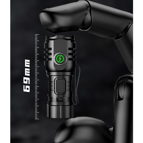 Ліхтар F40-4XPG з білим та червоним світлом, індикація заряду, зарядка Type-C, магнітне кріплення, чохол XPRO (47150-40_256) | Зображення 4