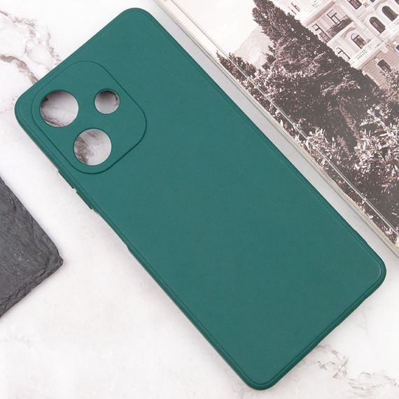 Силиконовый чехол Candy Full Camera для Infinix Hot 30 Play Зеленый / Green | Зображення 1