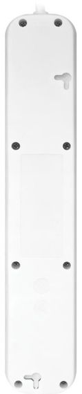 Мережевий подовжувач Defender S518 1.8 m 5 роз switch white (99241) | Зображення 2