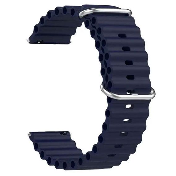 Ремінець силіконовий Primolux Ocean для годинника Xiaomi Watch 5 / Redmi Watch 5 Active / 5 Lite - Dark Blue | Зображення 1
