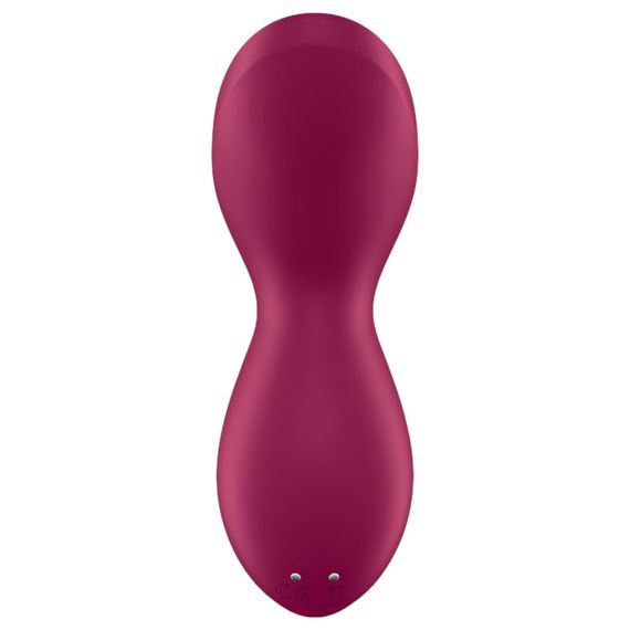 Вібратор для клітора з перлинною стимуляцією Satisfyer Exciterrr Berry, 2 незалежні мотори | Зображення 4