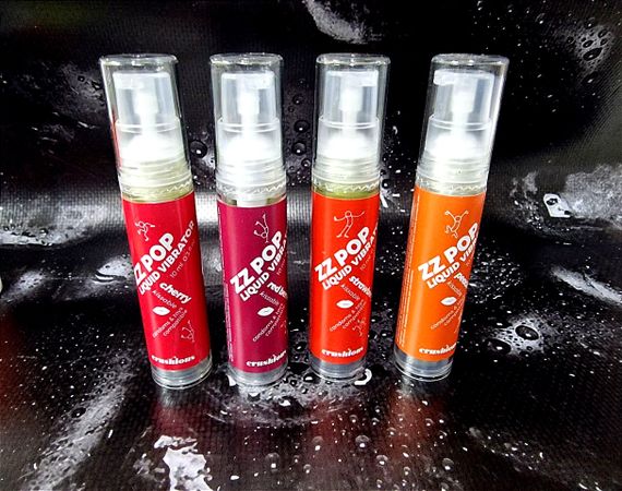 Рідкий вібратор із смаком персика Crushious Zz Pop, 10 мл Sex Aura | Зображення 4