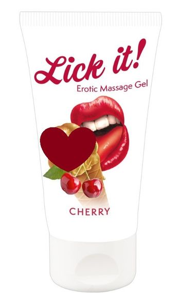 Оральне мастило Lick It! Cherry 50 мл (веганська) Sex Aura