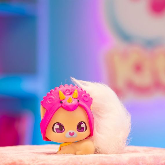 Дитячий ігровий набір "Кошеня Діна" QT Kitties 450001-3 фігурка, будиночок, аксесуари | Зображення 2