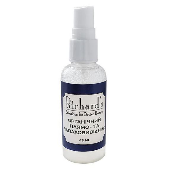SynergyLabs Richard`s Organics органічний плямо- і запаховивідник для килимів і м'яких меблів 45 мл