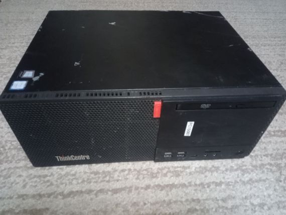 ПК Б-клас Lenovo ThinkCentre M720T Tower / Intel Core i3-8100 (4 ядра по 3.6 GHz) / 8 GB DDR4 / 512 GB SSD / Intel UHD Graphics 630 / DVD-ROM б/в | Зображення 1