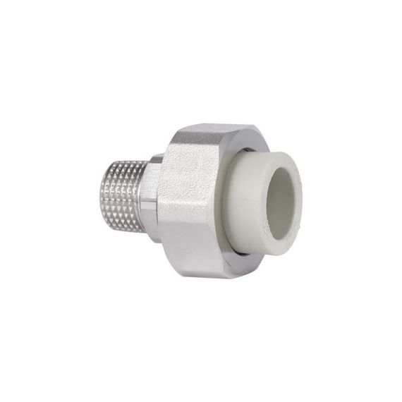 Згін "Американка" латунна зі зварною головкою PPR Blue Ocean 20х1/2" НР | Зображення 2