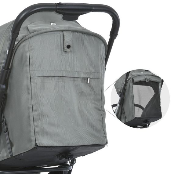 Детская коляска прогулочная LINK ME 1129 Moss Striped | Зображення 7