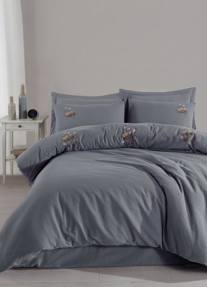 Постельное белье Saheser Ranforce Nakisli 200 х 220 см Poppy