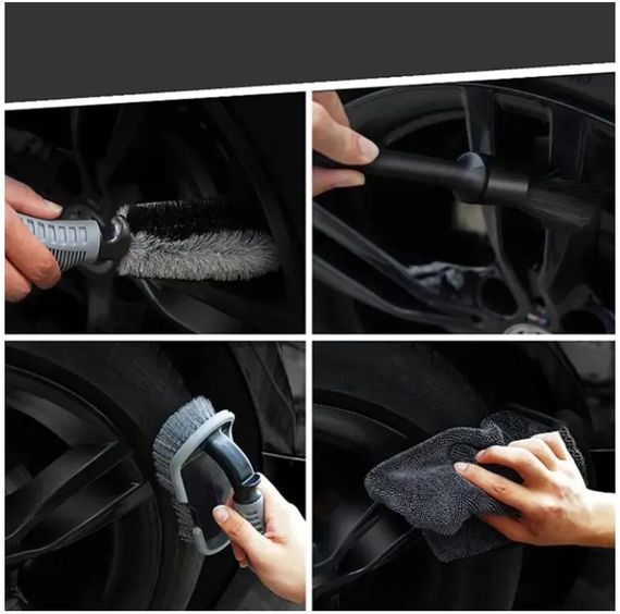 Набір для миття та детейлінгу автомобіля Flex Drive, 9 в 1 | Зображення 2