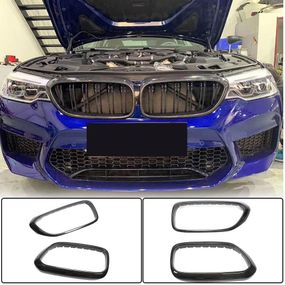 Обведення решітки (2017-2020, Карбон) для BMW 5 серія G30/31 рр