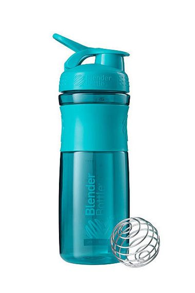 Шейкер спортивний (пляшка) BlenderBottle SportMixer Flip 28oz/820ml Teal | Зображення 1