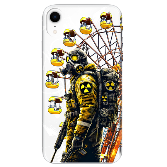 Чохол S.T.A.L.K.E.R. 2 (Сталкер 2) для IPhone XR (ЧОРНИЙ)