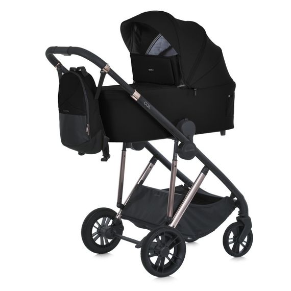 Детская универсальная коляска 2 в 1 COIL ME 1190 Jet Black