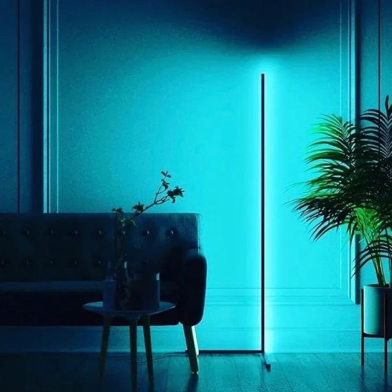 Кутовий LED торшер Ledox Design з пультом та регульованою яскравістю 330 колірних комбінацій | Зображення 5