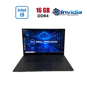 Мобильная рабочая станция Б-класс Dell Precision 5530 / 15.6" (1920x1080) IPS Touch / Intel Core i9-8950HK (6 (12) ядра по 2.9 - 4.8 GHz) / 16 GB DDR4 / 512 GB SSD / nVidia Quadro P2000, 4 GB GDDR5, 128-bit / WebCam б/у