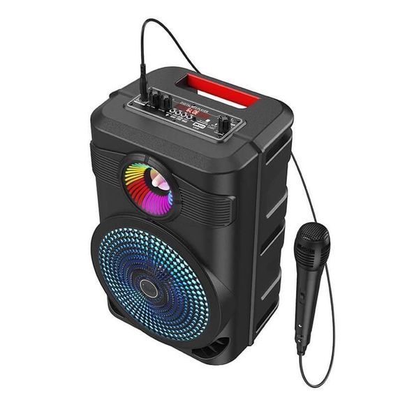 Портативная колонка XPRO BS46 чемодан 10Вт, USB, SD, FM радио, Bluetooth, 1 микрофон, ДУ (41915-BS46_3414) | Зображення 2