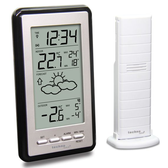 Метеостанція Technoline WS9130 Silver/Black (WS9130) | Зображення 5