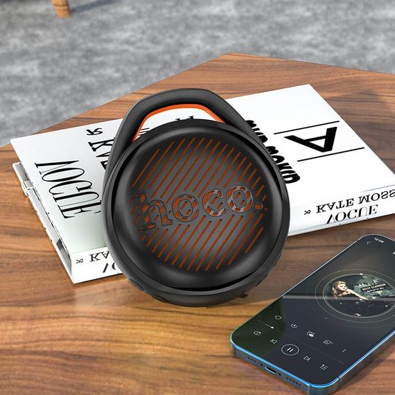 Bluetooth Колонка Hoco HC24 Hearty sports Black | Зображення 2