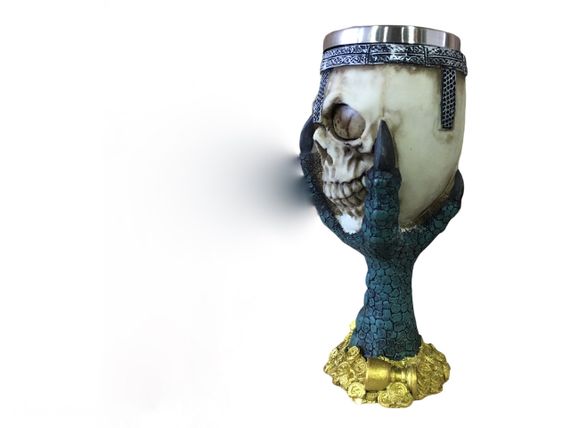 Келих для Вина  Череп із Лапою Гра Престолів Game Of Thrones Кубок Готика Подарунок | Зображення 3
