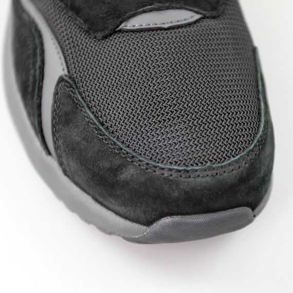 Кросівки чоловічі замшеві 591338 Чорні 41 42 43 44 45 | Зображення 3