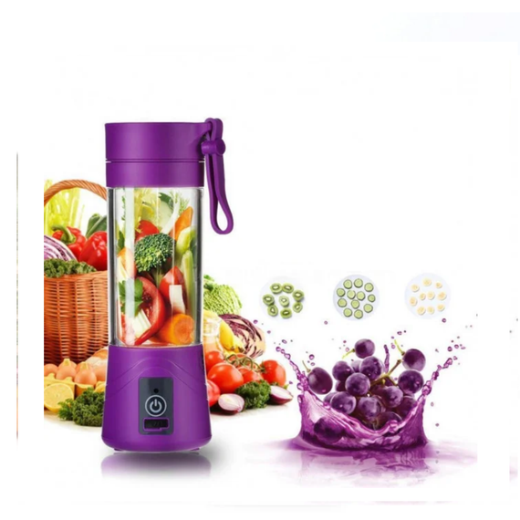 Фитнесс блендер для смузи USB Juice Cup EL-6S-6 (6 ножей) (24) | Зображення 6