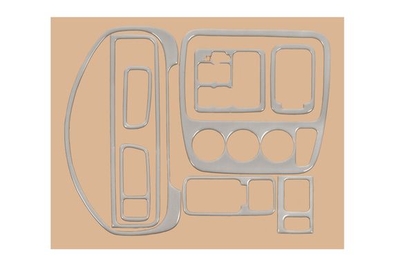 Декор на панель Титан для Honda CRV 1996-2001 рр | Зображення 1
