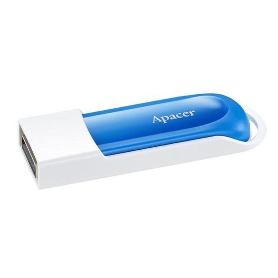 USB флеш накопичувач Apacer 64GB AH23A White USB 2.0 (AP64GAH23AW-1) | Зображення 1