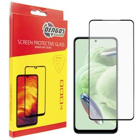 Стекло защитное Dengos Full Glue Xiaomi Redmi Note 12 5G (black) (TGFG-308)