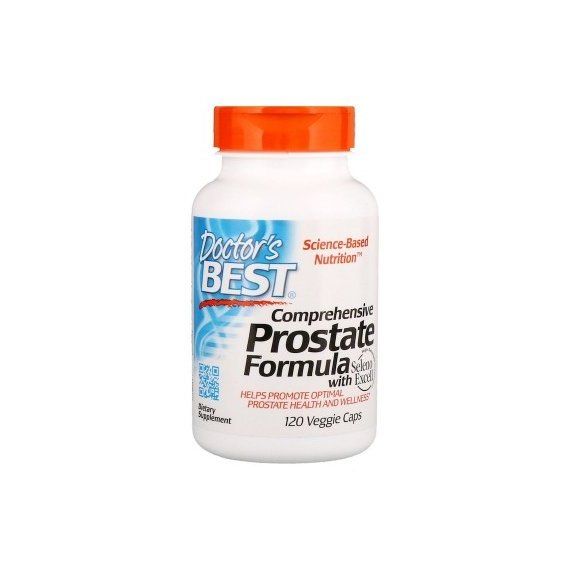 Комплекс для здоровья предстательной железы Doctor's Best Comprehensive Prostate Formula 120 Veg Caps