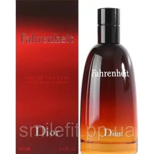 Чоловіча туалетна вода Christian Dior Fahrenheit 100 мл з магнітною стрічкою