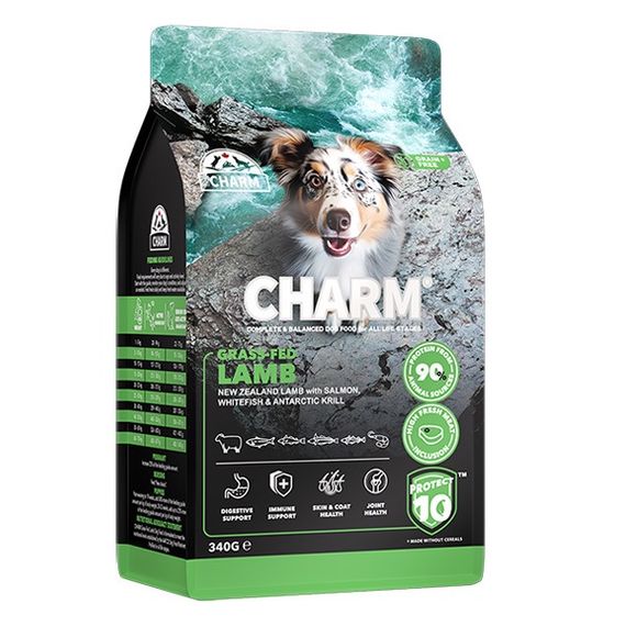 Сухой корм для собак с ягненком Charm Grass-Fed Lamb, 340 гр
