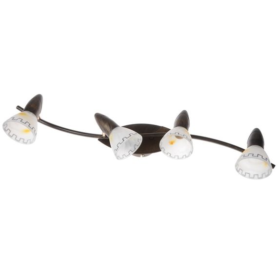 Светильник настенно-потолочный спот поворотный накладной HTL-137/4 E14 | Зображення 3