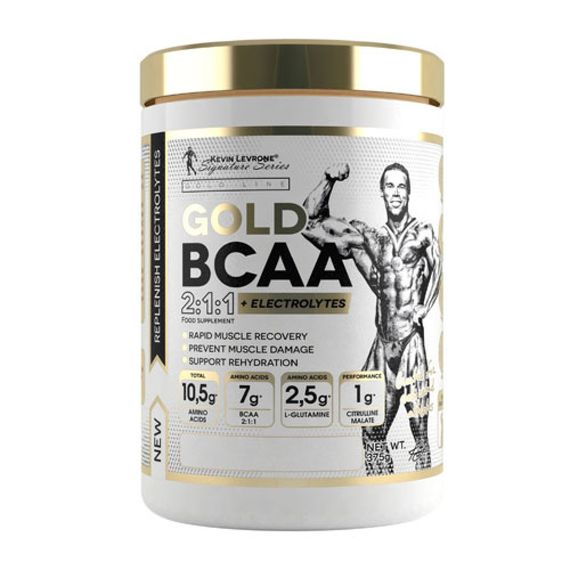 Комплекс аминокислот Kevin Levrone Gold BCAA 2:1:1 + Electrolytes 375 g (Sour Watermelone)