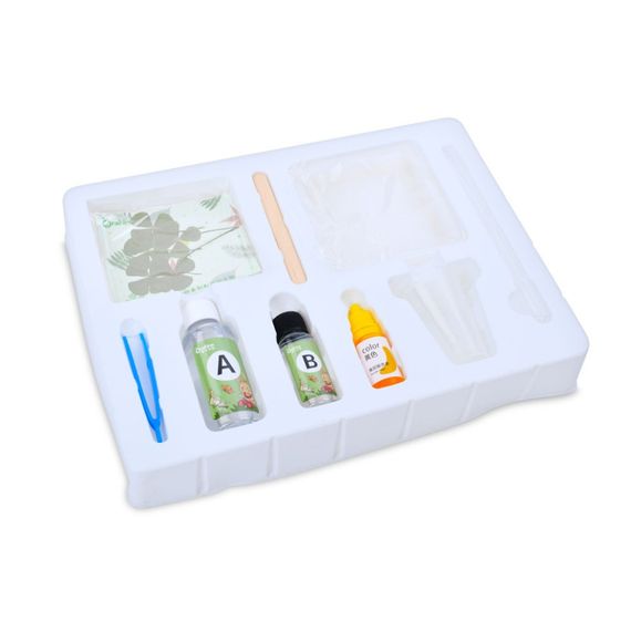 Дитячий набір для творчості "Сухоцвіт" FG231102005M, пінцет, фарба, застигаюча рідина | Зображення 2