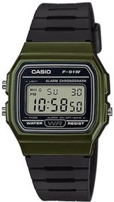 Часы CASIO F-91WM-3AEF