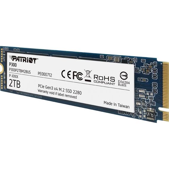 Накопичувач SSD M.2 2280 2TB Patriot (P300P2TBM28) | Зображення 2